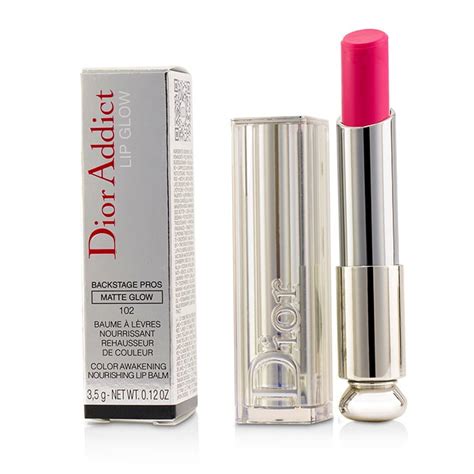 dior addict lip glow nr 102 matte raspberry|Dior lip balm review.